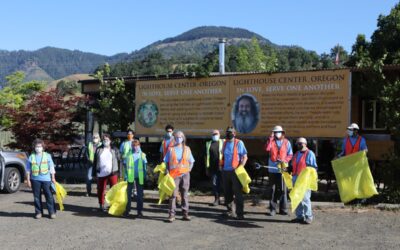 LCO volunteers participate in roadside cleanup